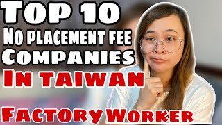 NO PLACEMENT FEE COMPANY IN TAIWAN  ZENN DIAZ  Vlog48 [upl. by Canica]