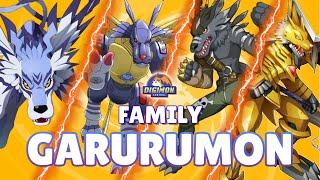 Garurumon All Forms [upl. by Avi]