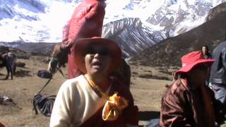 2010 Yongey Mingyur Rinpoche in his birthplace Nubri Nepal [upl. by Tomaso]