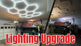 Upgrade your GARAGE with LED HEX LIGHTS [upl. by Joycelin]