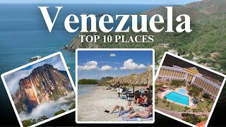 Top 10 Best Places to Visit in Venezuela [upl. by Nada]