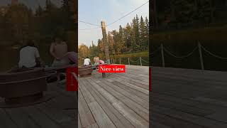 At Bowness Park Calgary shortvideo nature walkaround [upl. by Kciremed]