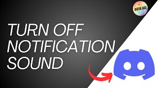 How to turn off Discord notification sound ✅ Tutorial [upl. by Kwasi373]