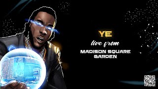 Burna Boy  Ye Live From Madison Square Garden [upl. by Eirellam]