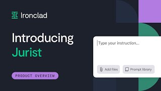 Introducing Ironclad Jurist An AIPowered Legal Assistant [upl. by Eilagam]