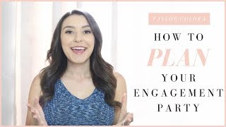 How to Plan an Engagement Party [upl. by Akeylah]