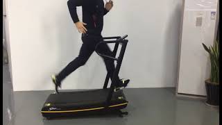 Curved treadmill timebreakeu [upl. by Hgielak]