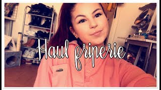 TRY HAUL  FRIPERIE  SOLDE  TOURNE DISQUE [upl. by Susej]