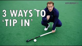 Tip in Tutorial Hertzberger TV Field Hockey [upl. by Melodee390]