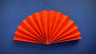 Comment faire un éventail en papier  Eventail Origami [upl. by Boleyn213]