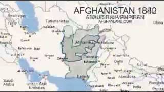 Afghanistan political map historymp4 [upl. by Georgine333]