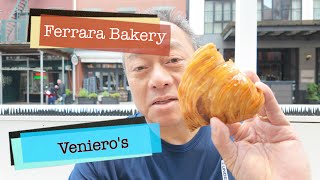 Ferrara Bakery and Venieros the Best NYC Desert Places [upl. by Aeel295]