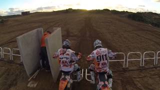 Herlings and Tixier  starting grid trained by Stefan Everts [upl. by Federica48]