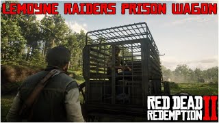 Lemoyne Raiders Raiding a Prison Wagon  Red Dead Redemption 2 [upl. by Paxon346]