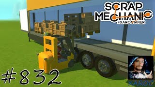 Scrap Mechanic  Gabelstapler  Einfach nur mal so Spielen 832 🐶 deutsch  german [upl. by Anastos]