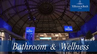 ISH 2015 Comfort and hygiene for every situation – new trends for bathroom and WC  Villeroy amp Boch [upl. by Iahc427]