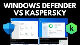 Kaspersky vs Windows Defender [upl. by Faythe754]