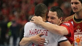 MKB Veszprem  PSG Handball  les réactions daprès match [upl. by Hanimay]