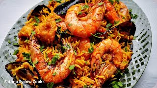 SEAFOOD RICE RECIPE [upl. by Ahsoyek]