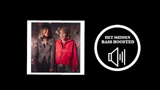 Meau amp Pommelien amp Thijs  Het Midden  BASS BOOSTED🔊 [upl. by Yesrej]