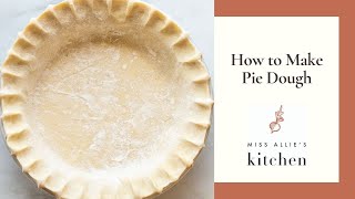 How to Make the Best Pie  Pastry Dough [upl. by Alicirp]