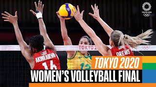 Brazil 🇧🇷 vs USA 🇺🇸  Womens Volleyball Gold Medal Match  Tokyo Replays [upl. by Anamuj]