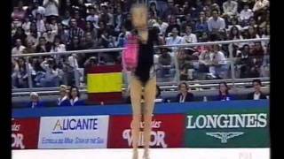 gimnasia ritmica ctos del mundo 1993 final de pelota parte 1 [upl. by Chane672]