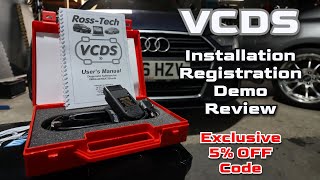 VCDS Car Diagnostic tool DemoInstallationRegistration and Review Best for AudiVWSeatSkoda [upl. by Alcott661]