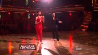 Zendaya Coleman and Valentin Chmerkovskiy  Samba  Week 10 [upl. by Berner]