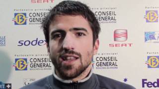 2012 Open 13 Janko Tipsarevic talks about Twitter [upl. by Soraya]