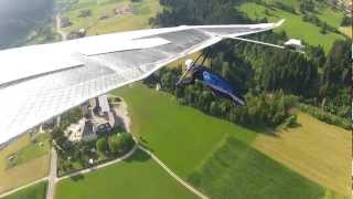 Hanggliding Drachenflug Greifenburg Hermagor Rückenwind tailwind landing Atos VR [upl. by Zaneta999]