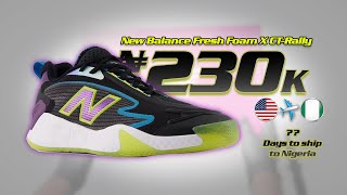 New Balance Fresh Foam X CTRally Unboxing  Shopping from 🇺🇸 to 🇳🇬 Lagos Nigeria asmr unboxing [upl. by Vidal242]