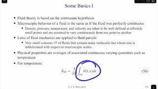 NavierStokes Equation  Some Basics [upl. by Ahset]