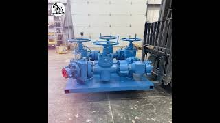 Blaze Sales amp Service  Gate Valve Manifold Delivery  Global Oilfield Equipment Supplier [upl. by Ahsemat806]