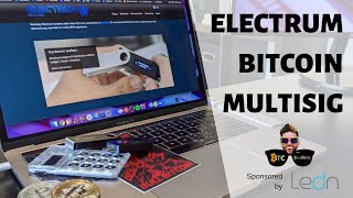 How To Use Multisig Bitcoin Wallets With Electrum [upl. by Scrivenor864]