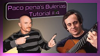 Flamenco Masterclass Bulerías Guitar Tutorial by Paco Peña [upl. by Anerres466]