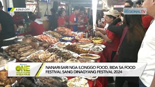 One Western Visayas Nanarisari nga Ilonggo food bida sa food festival sang Dinagyang Festival 2024 [upl. by Inoy429]