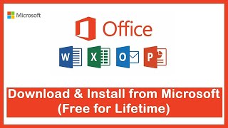 MS Office  Download and Install for Free  2021 [upl. by Staley903]