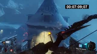 Der Eisendrache Easter Egg Speedrun No Gum World Record 3505 [upl. by Girish]