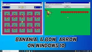 Banania 1992 amp Bow and Arrow For Windows 10 [upl. by Earehs563]