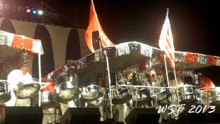 Pantonic Steel Orchestra  New York Panorama 2013  WST News Clip [upl. by Nnahs]