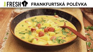 Prima FRESH Frankfurtská polévka s párkem a bramborami [upl. by Blakeley]