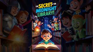 The Secret of the Midnight Library 📚✨ For Kids [upl. by Attelrac]