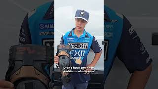 Axis Pro Knee Brace Testimonial with Preston Kilroy kneebrace supercross dirtbike motocross [upl. by Millman]