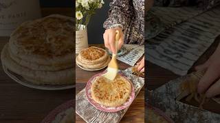 Whole wheat potato cheese bazlamaPatatesli peynirli bazlama [upl. by Enelav]