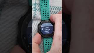 Using a Workout on Garmin 735XT [upl. by Cymbre104]