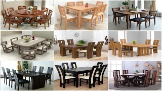 Dining Table 100 Latest Wooden dining table amp chair design  Modern Dining Table Set  2021 [upl. by Faythe]