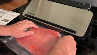 How to Use a Vacuum Sealer Food Saver Model Number VS3180 Tutorial Food Saver Instructions [upl. by Gerhardine]