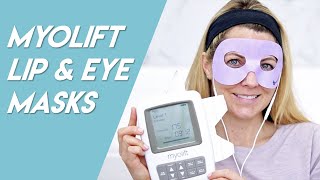 Myolift Mini Eye and Lip Mask Tutorial  Over 40 [upl. by Enida]