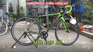 Xe Đạp Cannondale Synapse Full Carbon Chính Hãng Mỹ  Sách Tay Nhật Bản Rất Mới Ultegra 6800 [upl. by Schenck]